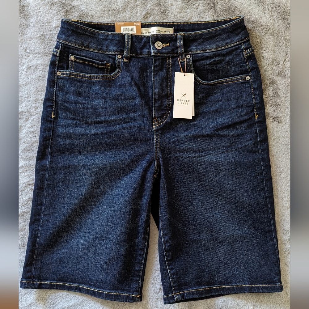 BNWT! Mark's / Denver Hayes Bermuda Denim Shorts, SZ 10